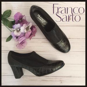 Franco Sarto L-Shoot Black Heels